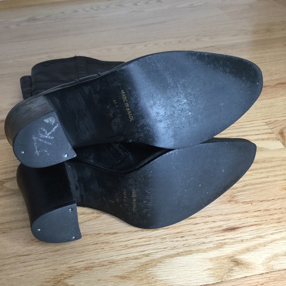 Vintage Zodiac Image Western tall heeled boots - Picture 7 of 14